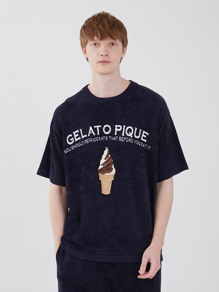 MENS Smoothie Lite Soft Serve Jacquard Pullover- Men's Sweaters & Pullovers at Gelato Pique USA