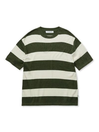 Smoothie Light 2-Striped Oversized Lounge Shirt gelato pique