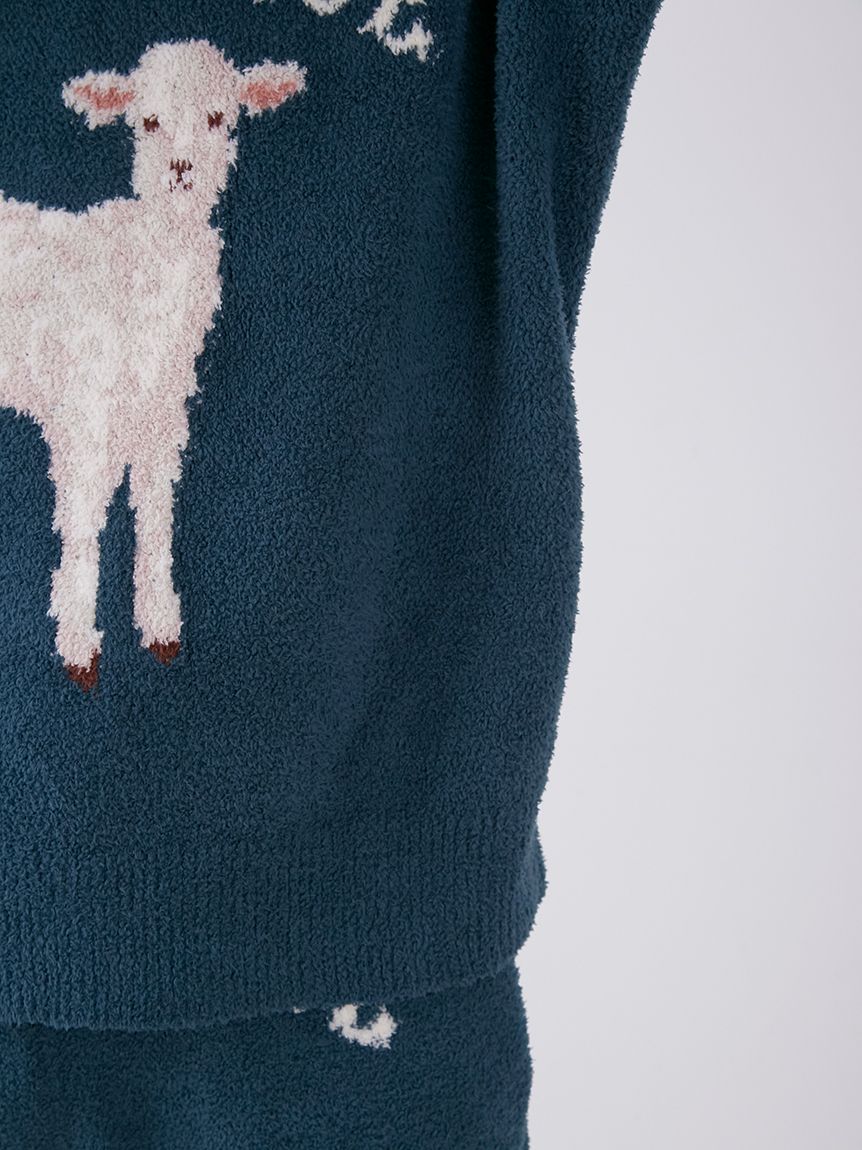  Air Moco SHEEP Men Lounge Tops Pullover in green, Men's Pullover Sweaters at Gelato Pique USA