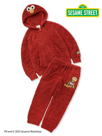 [SESAME STREET][MENS] Elmo Hoodie & Long Pants Loungewear Set gelato pique