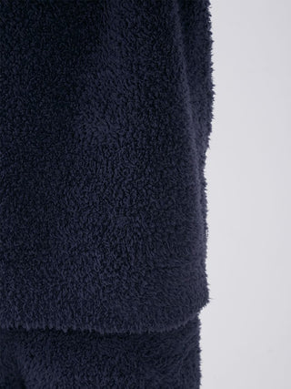 Basic Gelato Fuzzy Pullover Men's Loungewear in Nav, Men's Pullover Sweaters at Gelato Pique USA