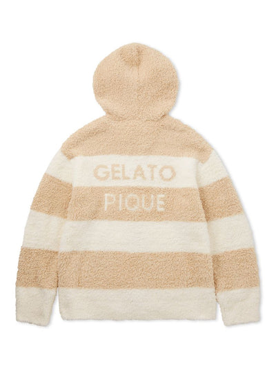 Mens Gelato 2 Border Hoodie Jacket gelato pique