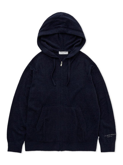 Temperature-Control Smoothie Zip up Hoodie gelato pique