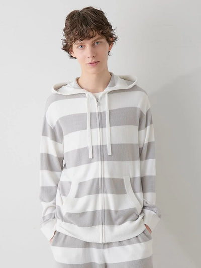 Mens Smoothie Lite Zip Hoodie gelato pique