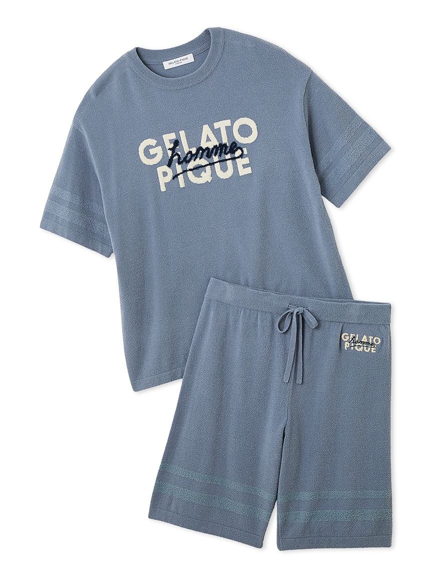 [Mens] Smoothie-lite Logo Pullover and Shorts Set-Up