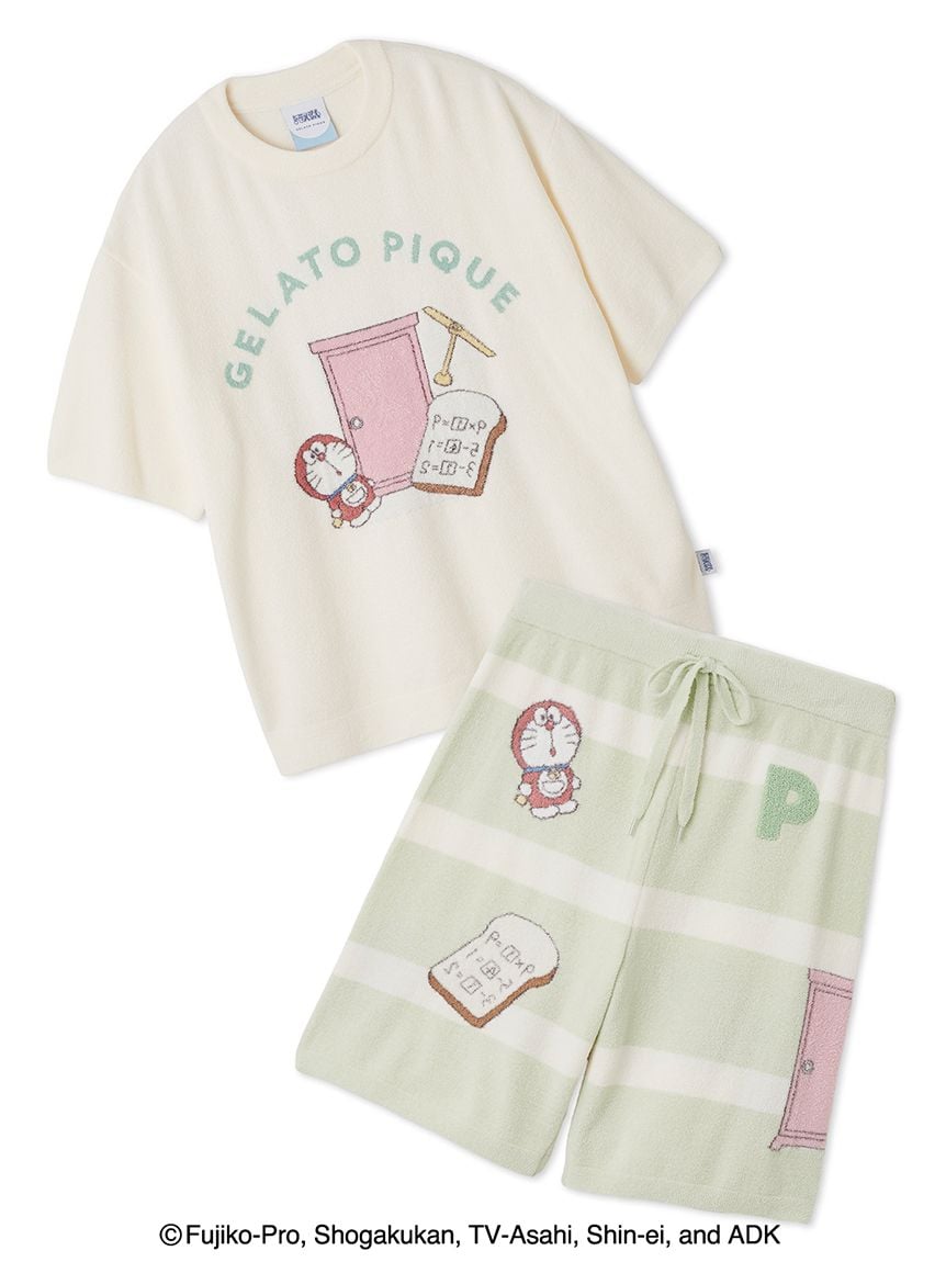 Doraemon Men’s Jacquard Pullover & Shorts Set