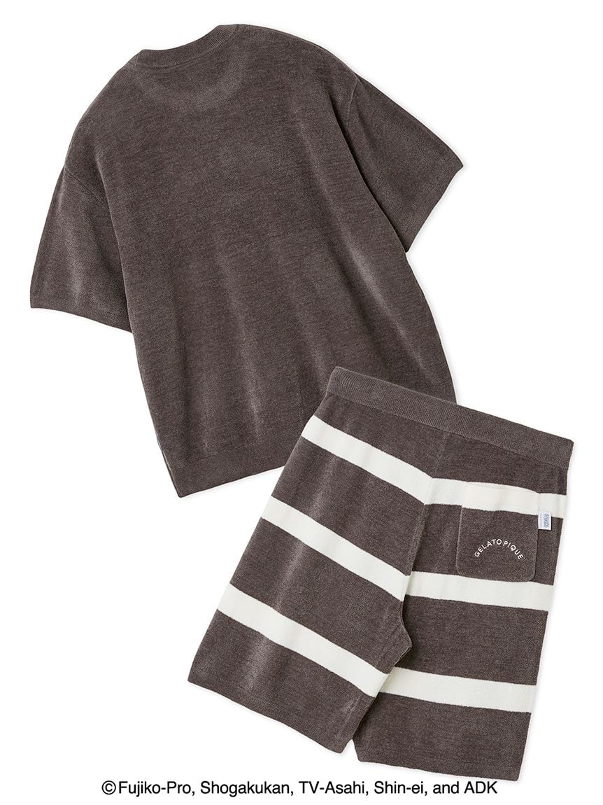 Doraemon Men’s Jacquard Pullover & Shorts Set