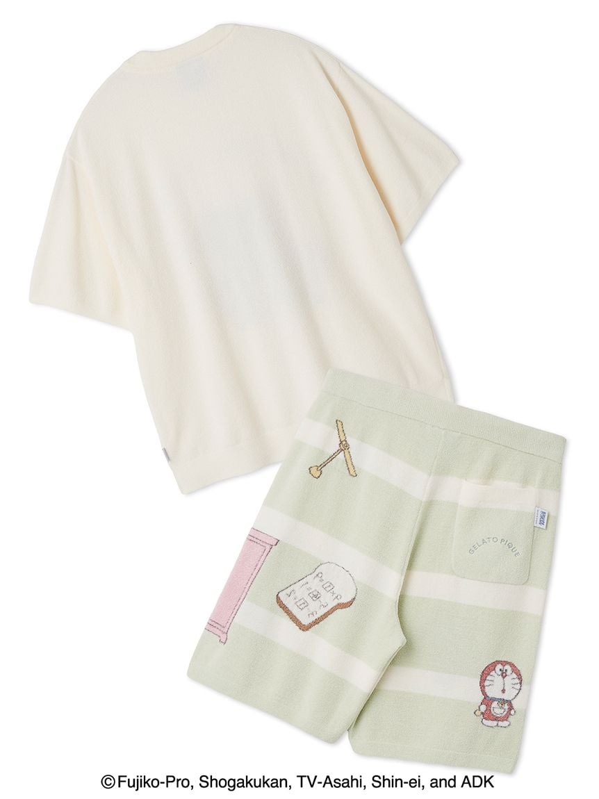 Doraemon Men’s Jacquard Pullover & Shorts Set