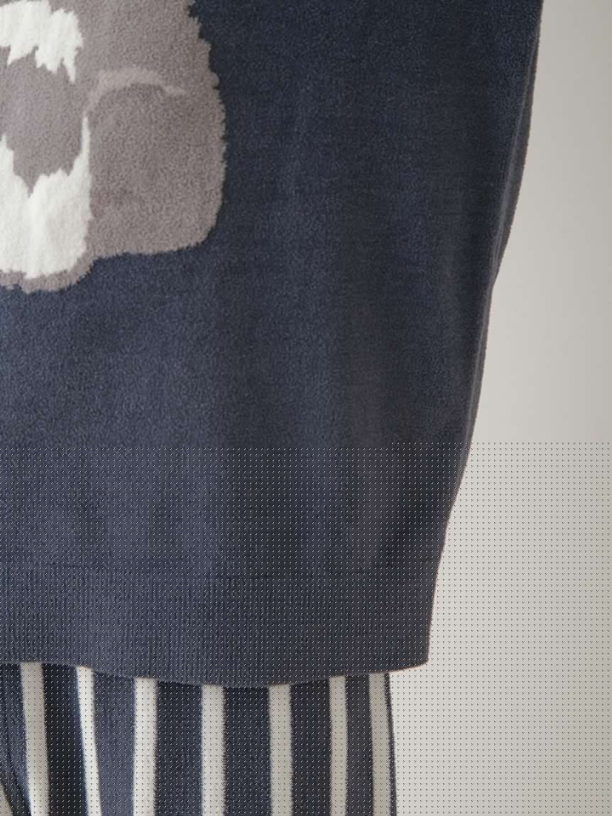 Mens Schnauzer Airy Moco Jacquard Pullover & Shorts Set