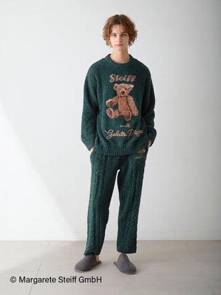 [Steiff] Men's Powder Nep Jacquard Pullover