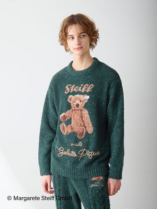 [Steiff] Men's Powder Nep Jacquard Pullover
