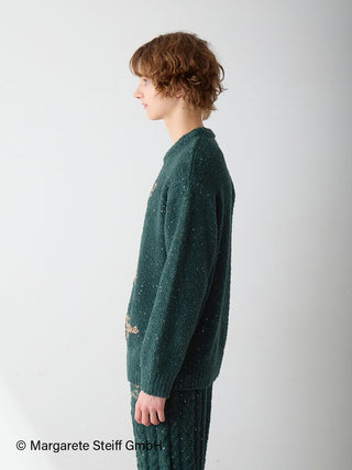[Steiff] Men's Powder Nep Jacquard Pullover