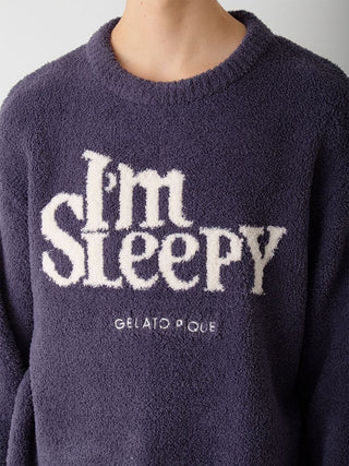 Men's Powder Sleepy Logo Jacquard Pullover & Pants Set