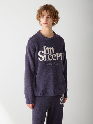 Men's Powder Sleepy Logo Jacquard Pullover & Pants Set