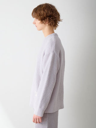 Men's Colorful Powder Pullover & Baby Moco Rib Knit Pants Set