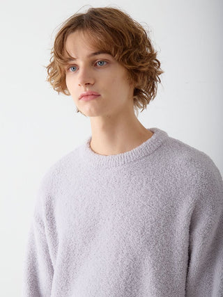 Men's Colorful Powder Pullover & Baby Moco Rib Knit Pants Set