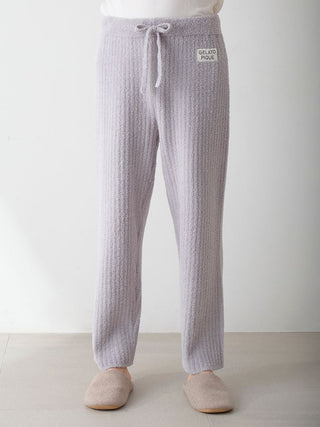 Men's Colorful Powder Pullover & Baby Moco Rib Knit Pants Set