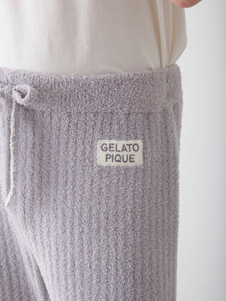 Men's Colorful Powder Pullover & Baby Moco Rib Knit Pants Set