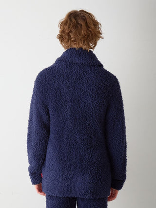 [HOLIDAY] Mens Gelato Snow Bear Jacquard Shawl Cardigan