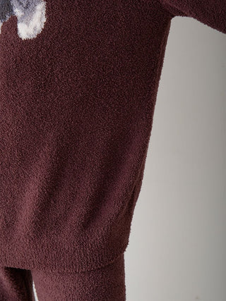 Men's Baby Moco Dachshund / Schnauzer Jacquard Pullover & Pants Set