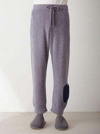 Mens Heart Jacquard Pullover & Long Pants Set