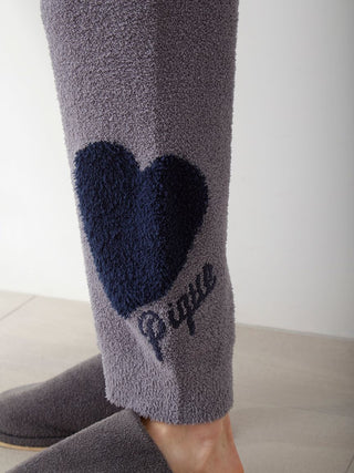 Mens Heart Jacquard Pullover & Long Pants Set