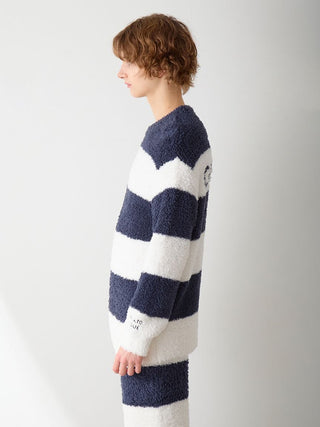 [Gifting Bag Included] Men's Gelato 2 Border Pullover & Pants Set