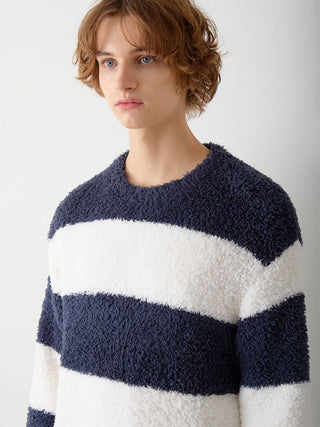 [Gifting Bag Included] Men's Gelato 2 Border Pullover & Pants Set