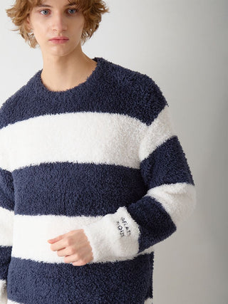 [Gifting Bag Included] Men's Gelato 2 Border Pullover & Pants Set