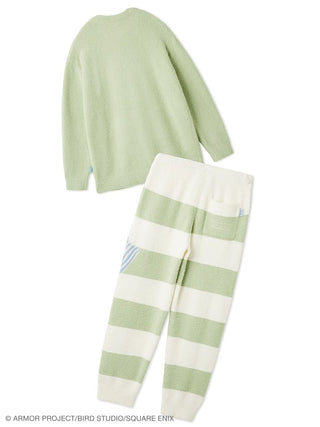 [Dragon Quest] Men’s Baby Moco Pullover & Striped Long Pants Set