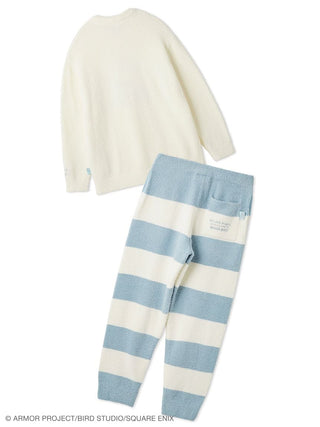 [Dragon Quest] Men’s Baby Moco Pullover & Striped Long Pants Set