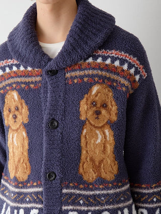 Men's Powder Nordic DOG Jacquard Cowichan Cardigan