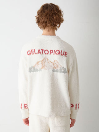 Men's Powder Forest BearJacquard Pullover