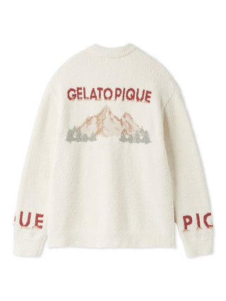 Men's Powder Forest BearJacquard Pullover