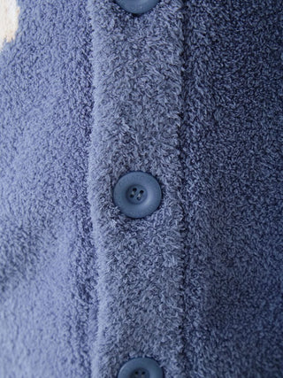 Men's Powder Forest Bear Jacquard Cowichan Cardigan