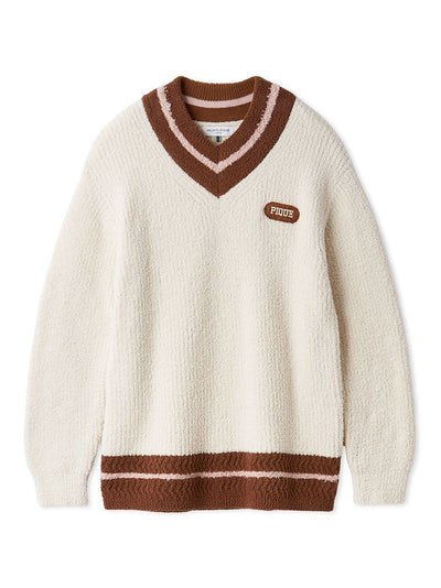 Men's Powder Line V-neck Pullover gelato pique