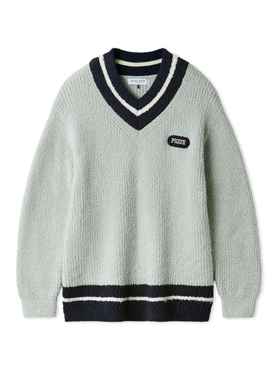 Men's Powder Line V-neck Pullover gelato pique