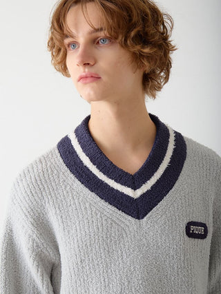 Men's Powder Line V-neck Pullover