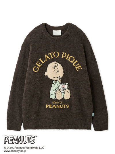 [PEANUTS] [MENS] Original Art Jacquard Pullover gelato pique