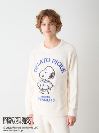 [PEANUTS] [MENS] Original Art Jacquard Pullover