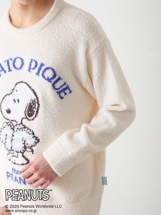 [PEANUTS] [MENS] Original Art Jacquard Pullover