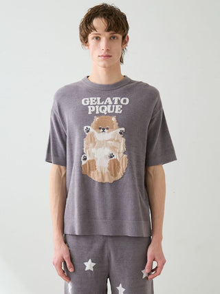 Men's Roll Over Dog Jacquard Pullover