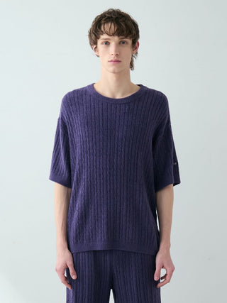 Men's Smoothie Lite Aran Pullover