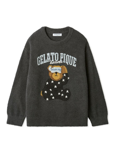 Men's Baby Moco Good Morning Bear Pullover gelato pique