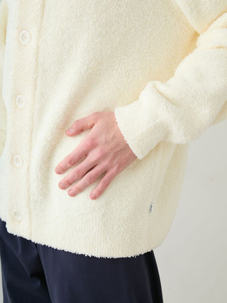 Men's Baby Moco Heart Logo Embroidery Cardigan