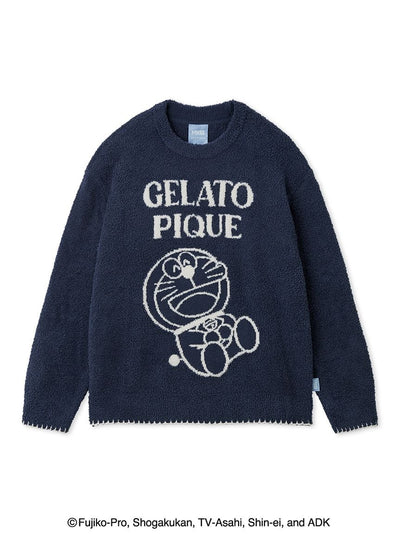 [Doraemon] Men’s Baby Moco Jacquard Pullover gelato pique