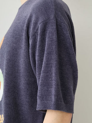 Men's Summer Bear Jacquard Pullover