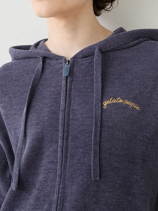 Men's Summer Bear Jacquard Short-sleeved Hoodie