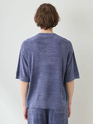 Men's Cool Smoothie Lite Sea Animals Jacquard Pullover