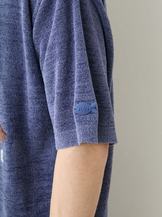 Men's Cool Smoothie Lite Sea Animals Jacquard Pullover